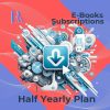 EBooks Half Yearly Plan